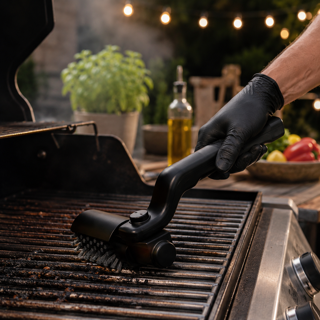 Electric BBQ Grill Brush – Cordless Grill Cleaner for BBQ & Outdoor Cleaning